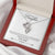 To My Daughter Necklace Christmas Gift From Dad - Forever Love Daughter Necklace On Christmas Day - Dad And Daughter N Double Hearts Necklace