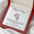 'Dearest Mom' Double Heart Necklace - The Most Caring Person In This World Double Hearts Necklace