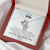 To My Wife Your An Amazing Wife And Mother Never - Ending Love Necklace - Amazing Wife Double Heart Necklace-Anniversa Double Hearts Necklace