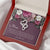 Mother's Birthday Gift From Son  Gift For Mom On Her Birthday  Mom Necklace  Best Mom Gift Message Card 1 Double Hearts Necklace