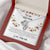 To My Dear Mom Happy Mother's Day Double Hearts Necklace
