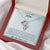 To My Amazing Mom Personalized Necklace - Love You Forever Double Hearts Necklace