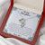 To My Daughter. Through Thick And Thin - Love Dad Double Hearts Necklace