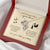 Grandma To Be Birth Announcement Double Hearts  Yellow Stork Double Hearts Necklace