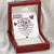 1 Year Anniversary Married Hanging Heart Sign Keepsake Double Hearts Necklace
