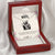 To My Wife - I Love You Deeply Double Hearts Necklace