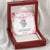 To My Daughter  From Dad 2 Double Hearts Necklace