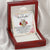 To My Granddaughter Necklace Double Hearts Necklace