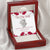 To My Wife - Gift Double Hearts Necklace