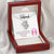 My Beautiful Girlfriend - It Will Always Be I Love You - Necklace Double Hearts Necklace
