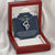 To My Wife - I Am So Lucky To Have You In My Life -  Double Hearts Necklace