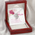 Gorgeous Your Heart Her Heart Mother's Day Necklace 14K White Gold Heart Double Hearts Necklace
