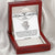 To My Daughter Someday When The Pages Of My Life End - Love Mom Double Hearts Necklace