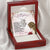 To My Daughter -  Gift Double Hearts Necklace