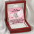To My Girlfriend 1 Double Hearts Necklace