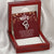 To My Wife - I Love You Message - Tmw03 Double Hearts Necklace