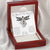 As I Sit In Heaven My Spirit Is Always With You - Mom Double Hearts Necklace