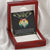 To My Wife - I Am Not Perfect Double Hearts Necklace