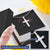 Cross Necklace For Loving Mom With Her Child Customize Engraved Cross Necklace