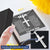To My Man Cross Necklace Customize Engraved Cross Necklace