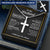 Gift For Husband - Straightforward - Cross Customize Engraved Cross Necklace