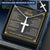 For Your Man - Choose Between - Cross Customize Engraved Cross Necklace