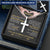 For Husband - Memories And Love - Cross Customize Engraved Cross Necklace