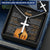 For Your Man - What I Am - Cross Customize Engraved Cross Necklace