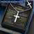Gift For Husband - My Joy - Cross Customize Engraved Cross Necklace