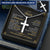 For Your Man - Can Never Resist - Cross Customize Engraved Cross Necklace
