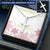 A Cross For An Incredible Mom Customize Engraved Cross Necklace