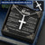 For Your Man - Adventures In Life - Cross Customize Engraved Cross Necklace