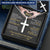 For Your Man - Steal My Heart - Cross Customize Engraved Cross Necklace
