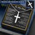Gift For Dad - Special Bond - Cross Customize Engraved Cross Necklace