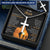 For Your Man - Colorful Life - Cross Customize Engraved Cross Necklace