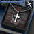 For Your Man - Grow Old With You - Cross Customize Engraved Cross Necklace