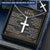 For Your Man - Call Me Yours - Cross Customize Engraved Cross Necklace