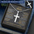 For Your Man - Best Versions - Cross Customize Engraved Cross Necklace