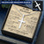 For Husband - Shining Star - Cross Customize Engraved Cross Necklace