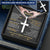 For Husband - Put You On My Path - Cross Customize Engraved Cross Necklace