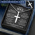 For Your Man - Go There 1 - Cross Customize Engraved Cross Necklace
