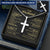 Gift For Husband - Be By My Side - Cross Customize Engraved Cross Necklace