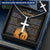 For Husband - What I Am - Cross Customize Engraved Cross Necklace