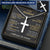 For Husband - Your Last - Cross Customize Engraved Cross Necklace