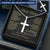 For Dad - Thank You For Everything - Cross Customize Engraved Cross Necklace