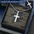 For Husband - Picking Me Up - Cross Customize Engraved Cross Necklace