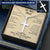 For Your Man - You Are The One 1 - Cross Customize Engraved Cross Necklace
