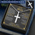 For Your Man - I'm So Grateful - Cross Customize Engraved Cross Necklace