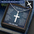 Bonus Dad Message Card 3 Customize Engraved Cross Necklace