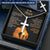 For Your Man - Always Loving Me - Cross Customize Engraved Cross Necklace